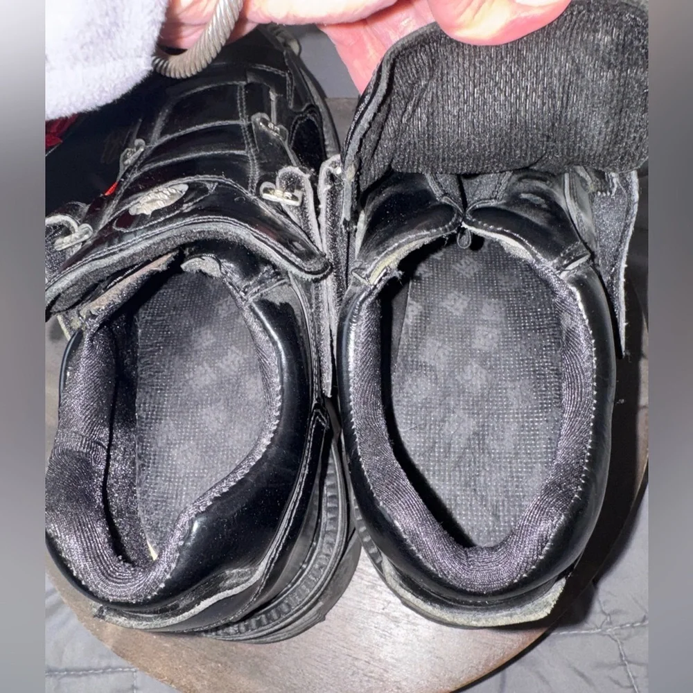 💥SALE💥Aldo Stone Ridge Chunky Tech Sole Strap Black Leather Industrial EU 46